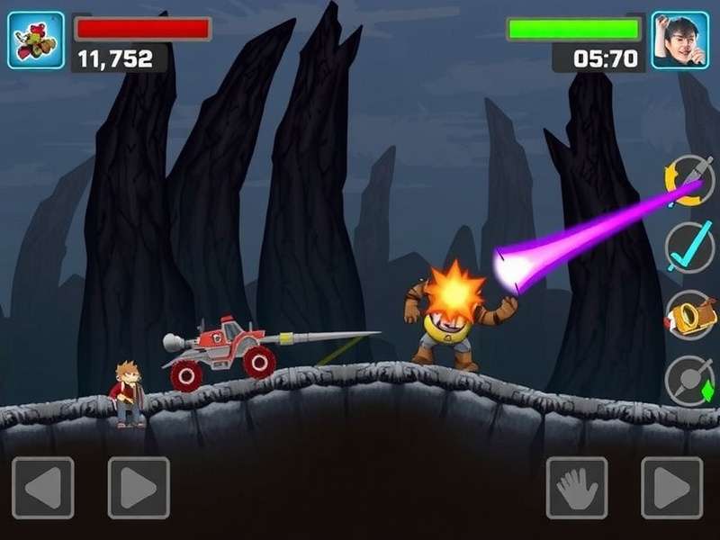 Epic battles in Metal Crush Legend Metal Crush Legend Gameplay Screenshot